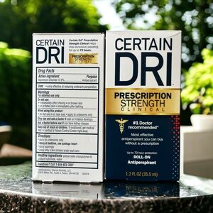 Certain Dri Roll-On Antiperspirant/ new in box/ quantity 2